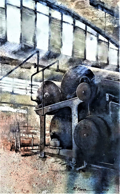 Light in the Old Jute Mill